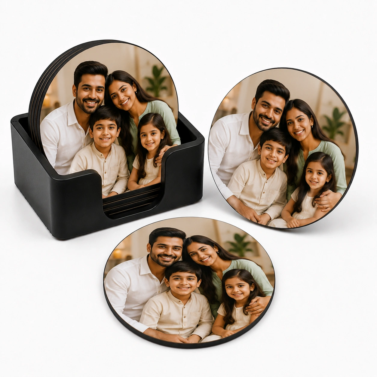 Happy Memories Photo Coaster